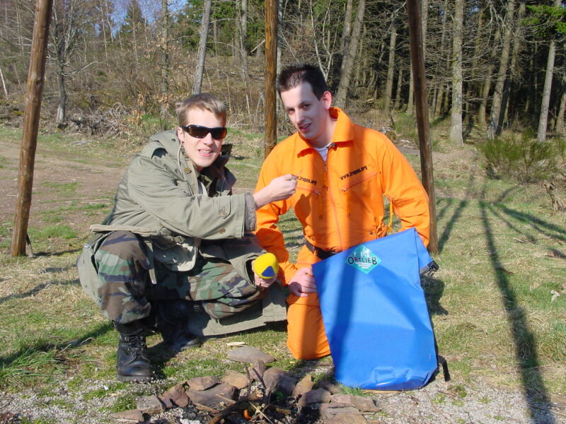 Oliver Pocher beim Survival Training